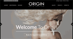 Desktop Screenshot of originhairdesign.ie